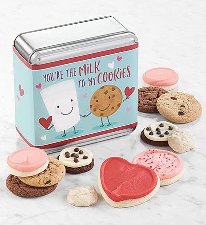 You’re the Milk to My Cookies Treats Tin